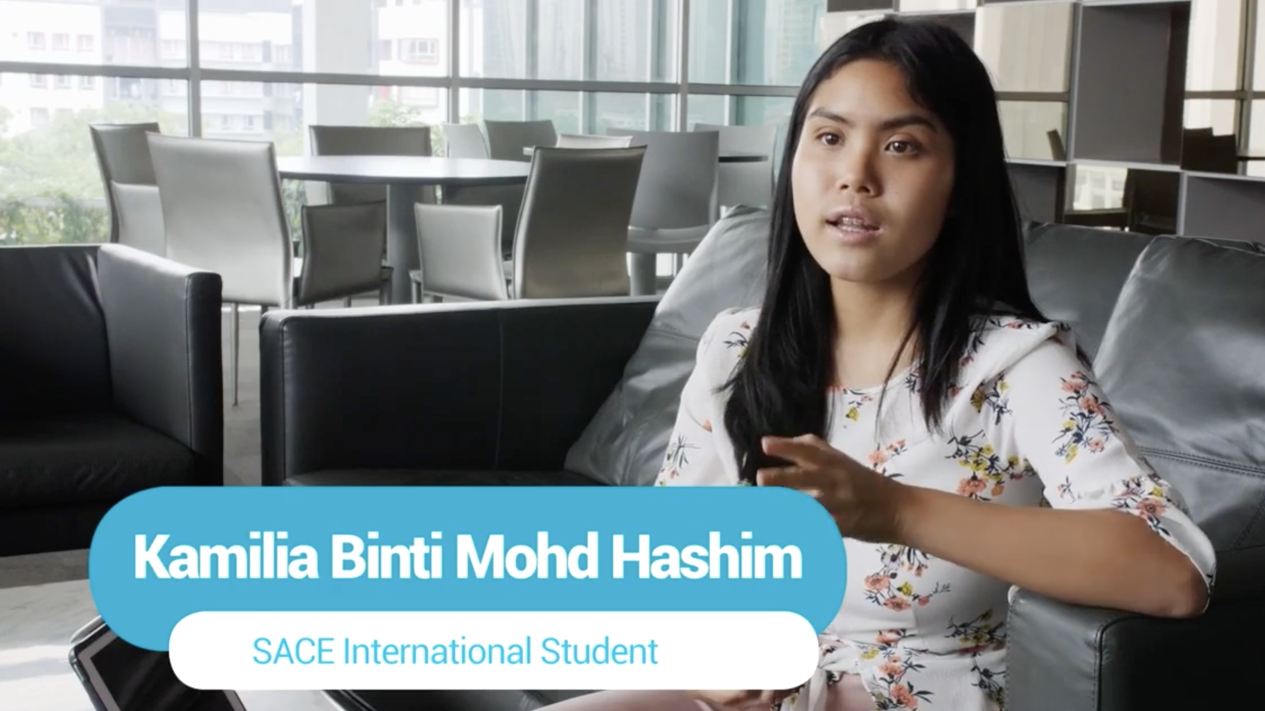 SACE Student story - Kamilia